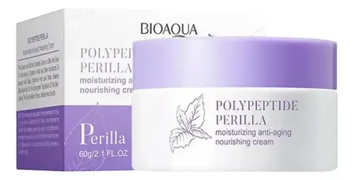 Crema Polipetido De Perilla Bioaqua Anti-arrigas 60g Momento De Aplicación Día/noche Tipo De Piel Todo Tipo