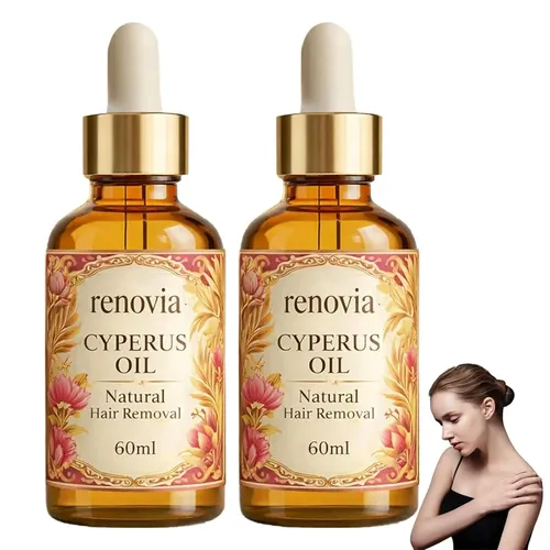 Esencia Depilatoria Con Aceite De Cyperus  Fórmula De Menta