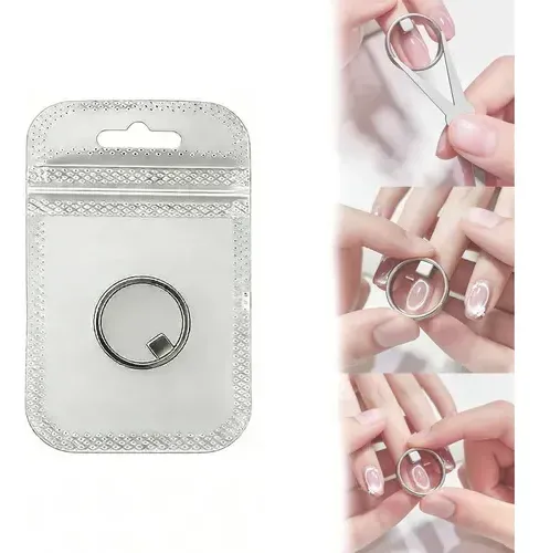 Iman Anillo Para Efecto Halo Esmalte Cat Eye Ojo De Gato Uña