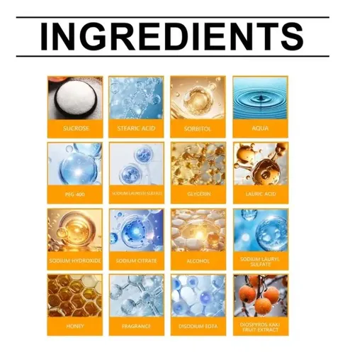 Pack X2un. Jabon Con Ingrediente Natural A Base De Caqui