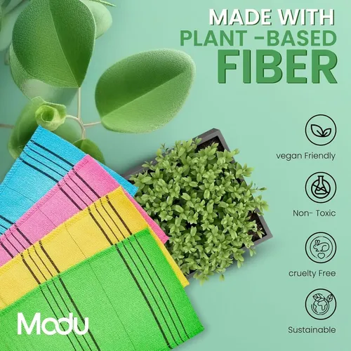 Guante Exfoliante Modu Coreano 10 Pzas Green