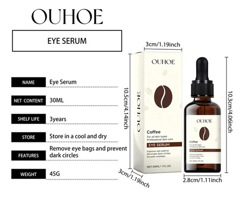 M* Sérum Para Contorno De Ojos Con 5% De Cafeína Y Ácido *xl