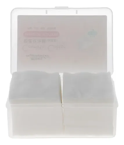$ 150 Unids Toallitas Hojas De Algodón De Limpieza Facial %