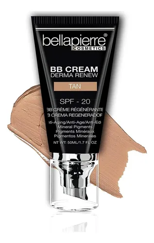 Bb Cream Spf 20 Bellapierre Tan