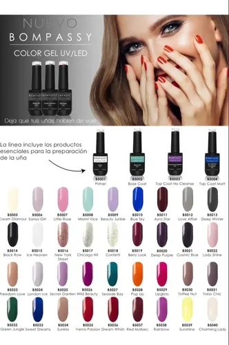Esmaltes Semipermanentes Profesionales Bompassy Color B5003