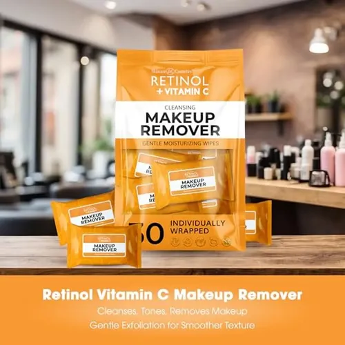 Remo De Maquillaje Livaura Con Retinol Y Vitamina C Envuelto