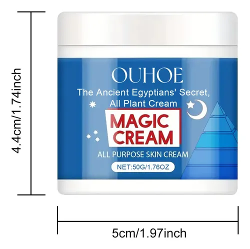 Crema Facial De Hidratación Profunda Ouhoe Para Iluminar Y R