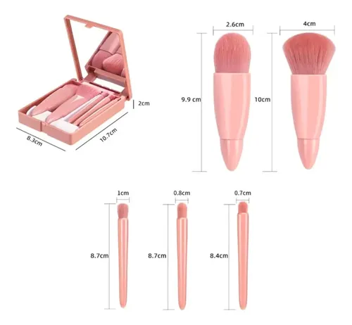 Brochas Juego Completo Suaves Excelente Regalo
