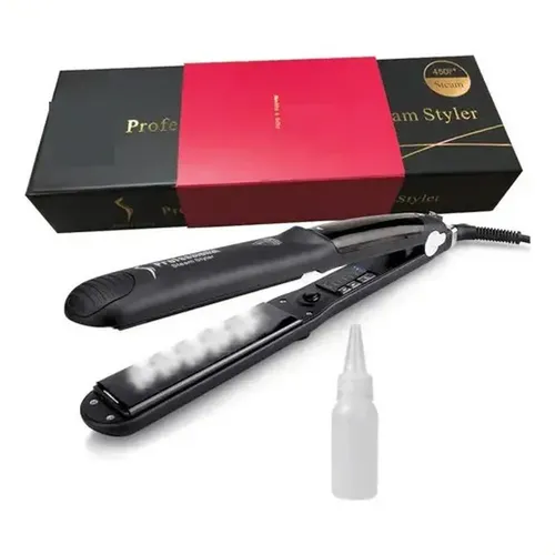 Alisador De Pelo Profesional A Vapor, Plancha Plana De Zker