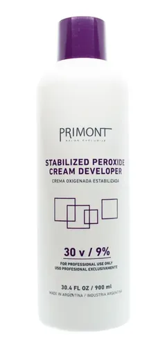 Primont Oxidante Crema Oxigenada Coloración Pelo X 900ml