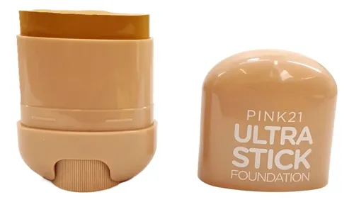 Set X 3 Base Maquillaje Foundation Barra Ultra Stick Pink 21
