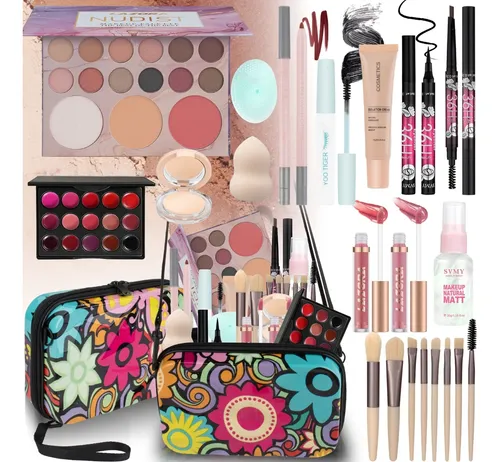 Kit Maquillaje Completo Adolescente Con Neceser