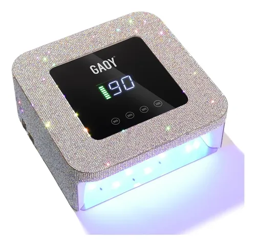 Lámpara Uv Led Inalámbrica Gaoy Para Uñas De Gel 7800mah