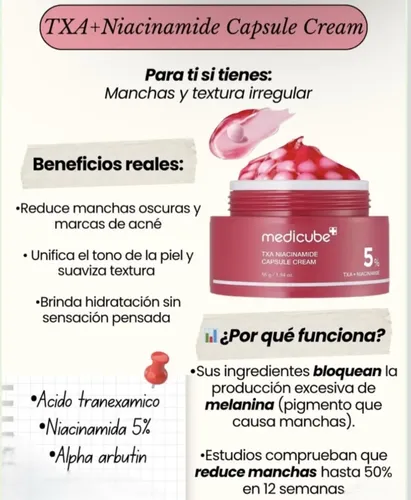 Medicube Crema Gel Facial Hidratante Niacinamida