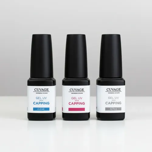 Kit X 3 Esmalte Gel Kapping Nivelador Capping Color Cuvage