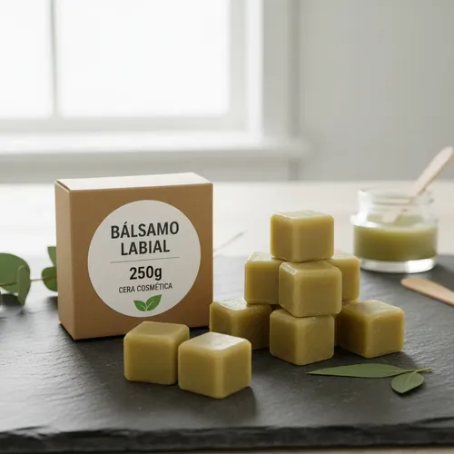 Cera De Abeja Pura En Cubos 250gr- Ideal Depilación/bálsamos