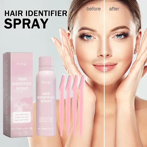 Spray Identificador De Vello Facial Hoygi, Suave Y No Irrita