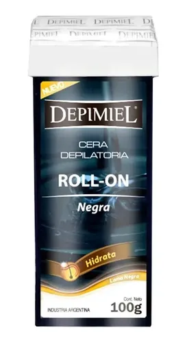 Roll On Cera Depilatoria Depimiel Negra 100gr