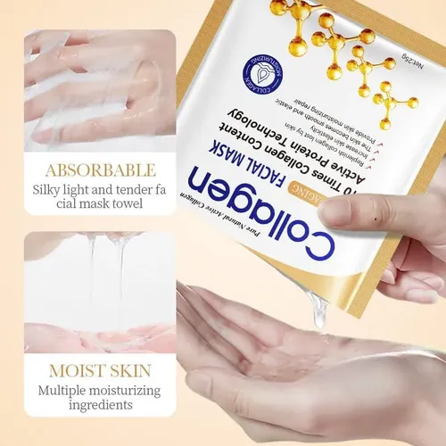 Conjunto De Cuidado Facial Lotizuo 13 Piezas Con Colágeno