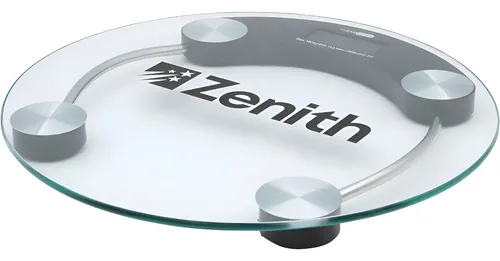 Balanza Digital De Pie Piso Clear Scale Zenith 180kg Vidrio
