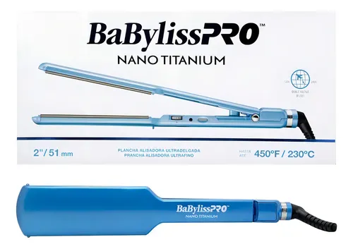 Planchita de pelo BaBylissPRO 4074 celeste