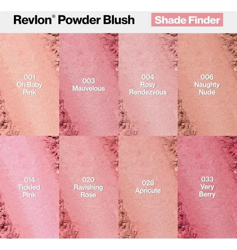 Revlon Colorete Powder Blush En Polvo 004 Rosy Rendezvous