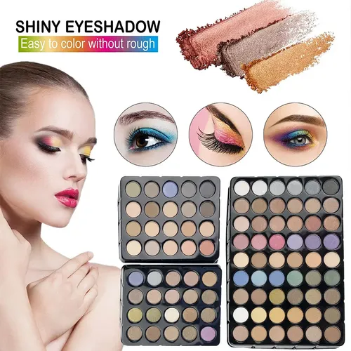 Set De Cosméticos En Estuche De Maquillaje De Aluminio De 13