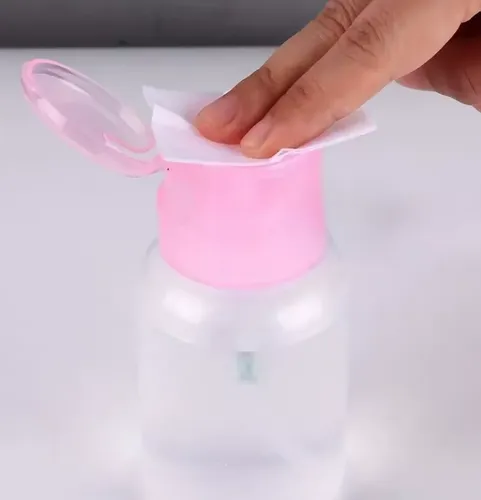 Botella Dosificador De Liquidos De 60 Ml Para Manicuristas