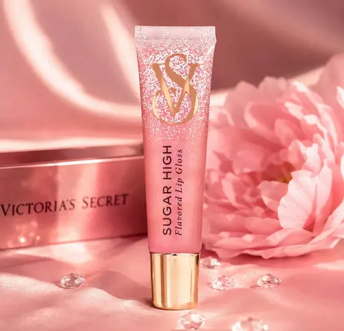 Gloss Labial Victoria’s Secret Sugar High Color Rosa 46oz Rosa