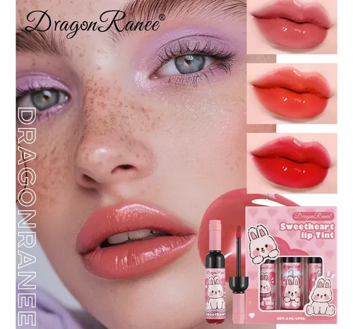 Set De Labial Líquido Dragon Ranee No Transferible Hidratant