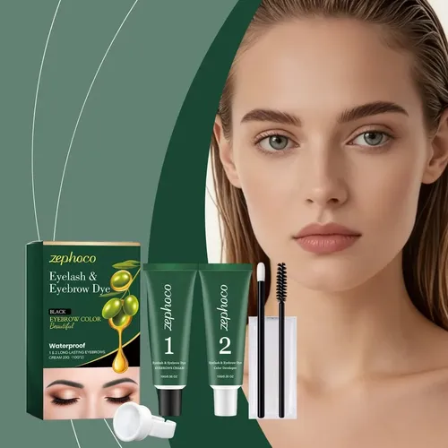 Kit De Color Suave Para Cejas Y Pestañas A Base De Plantas