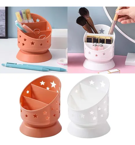 Porta Brochas Cubo Naranja Y Blanco Sitio Web