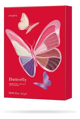 Paleta De Maquillaje Pupa Butterfly Palette Violeta