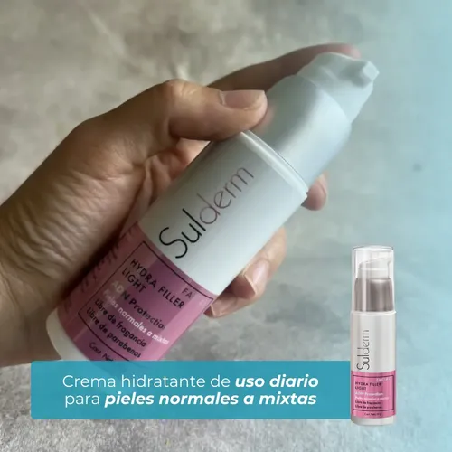 Crema Hidratante Facial Hydra Filler Light Sulderm