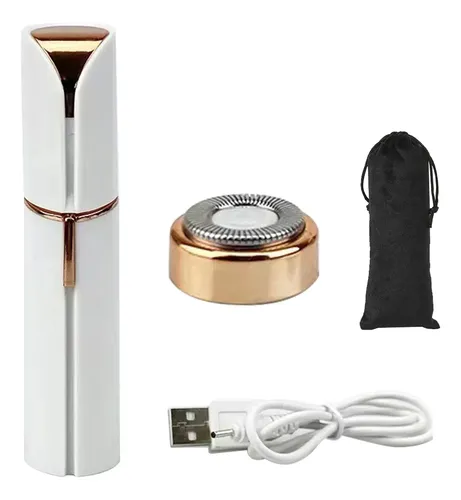 Afeitadora Facial Eléctrica Recargable Mujer