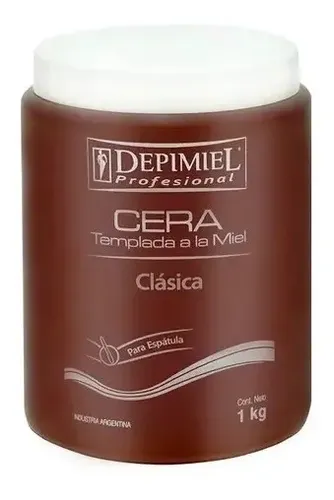 Pote De Cera Templada A La Miel P/espatula(alt Adh) Depimiel