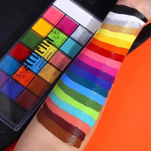 Paleta Ucanbe Pintacaritas Body Paint 20 Colores