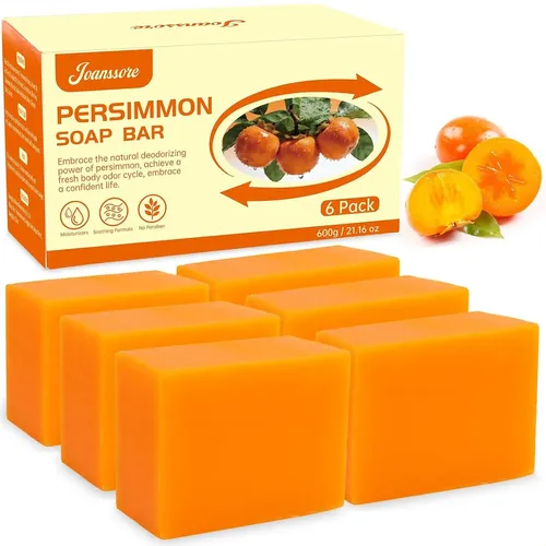 ! Kit 6 Jabones Caqui Desodorante Corporal 6u .