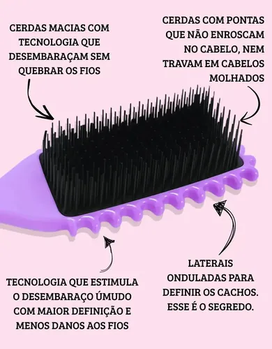 Accesorio De Estética Capilar, Cepillo Definidor Faetea
