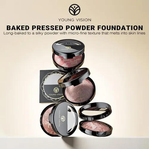 Base En Polvo Prensado Young Vision Rosa Etéreo 11.89g