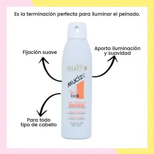 Spray Brillo Total Hair Brilliant Mucize Silkey