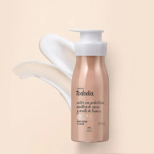 Todo Dia Crema Corporal Hidratante 400 Gr Natura Nuez De Pecan Y Cacao