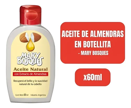 Aceite Con Extracto De Almendras Mary Bosques De 60 X6 Uni