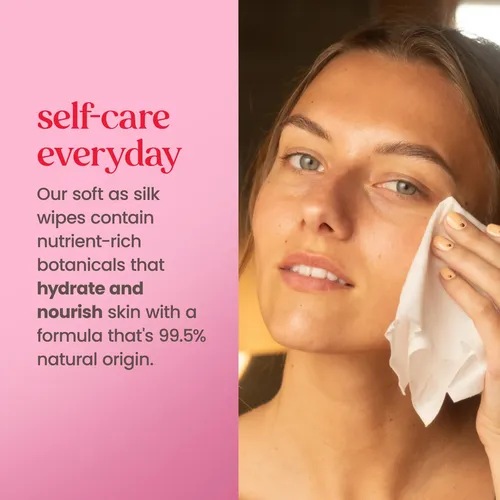 Toallitas Micelares Con Agua De Rosas De Burt’s Bees, 30 Uni