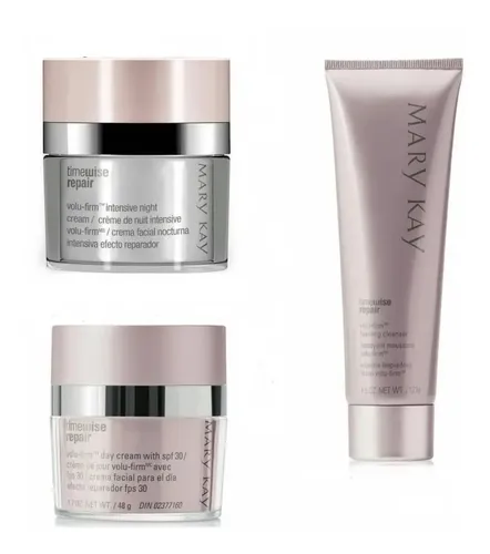 Set Reparación Antiedad Mary Kay Hidratante Facial FPS 30 Pack 3