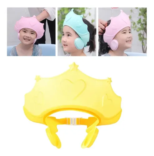 Para Gorros De Ducha Suaves Y Ajustables, Gorros De Baño Par Azul