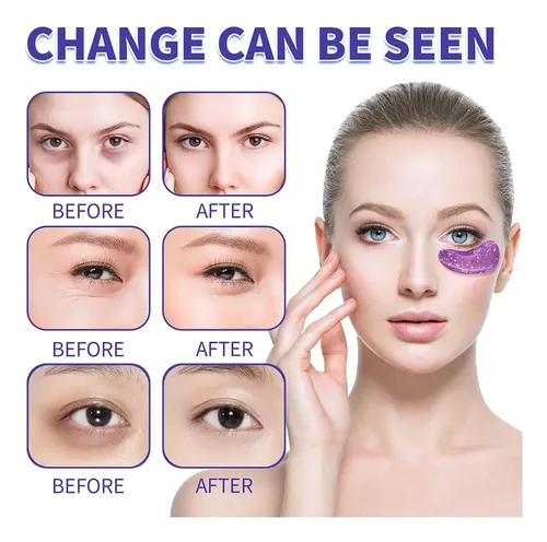 15 Pares De Parches Hidratantes De Colágeno Para Ojos
