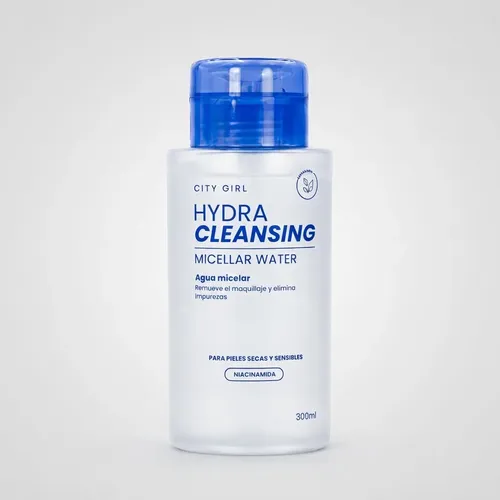 Agua Micelar Niacinamidas 300ml Limpieza Facial City Girl