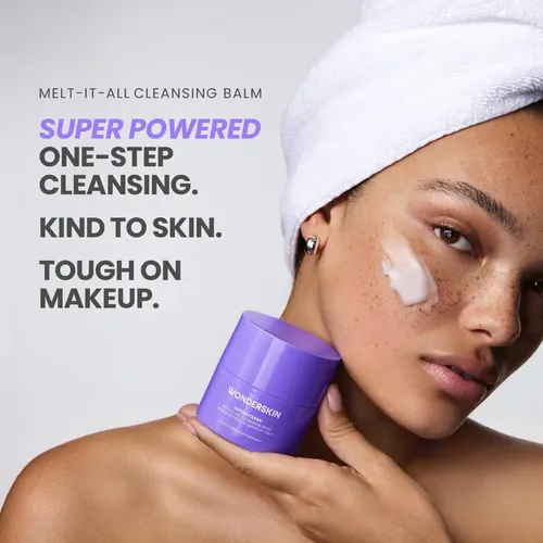 Bálsamo Limpiador Wonderskin Melt-it-all Hidratante Para El