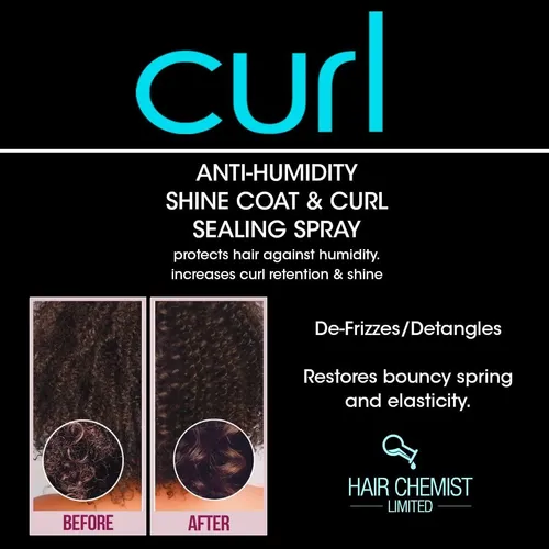 Hair Chemist Curl Spray Anti-humedad Para Rizos 8 Oz